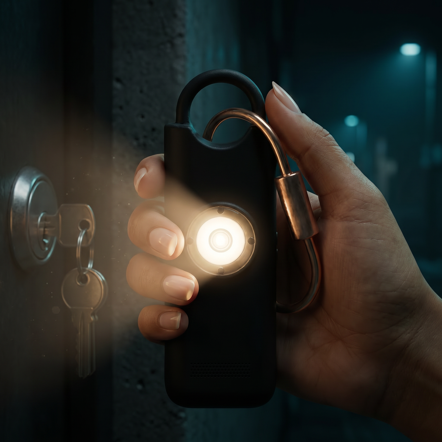 VELA Alarma Personal — 130dB con LED
